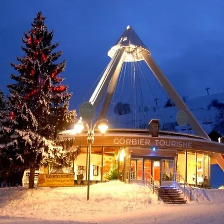 Lejlighed Confortable Aux Pieds Des Pistes Avec Balcon - Fr-1-267-214 Le Corbier